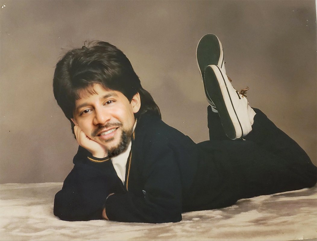 breakfasttv's tweet photo. .@devobrown with a mullet. That is all. https://t.co/Lp6Ej3JK5b
