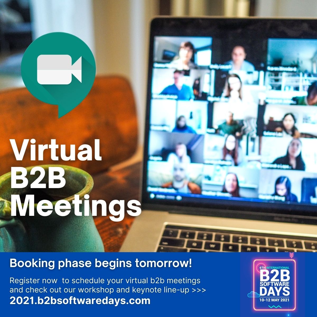 EEN_Austria's tweet photo. Are you ready to find your next business partner? On April 1 we open the booking phase of b2b meetings at the #SWDays21!
Register now for this and 20 more thematic workshops. More details? >>> https://t.co/l40bCHZ8Wl
#EENCanHelp #B2B #Innovation
Powered by @EEN_EU @EU_EASME https://t.co/ju6FmToDNZ