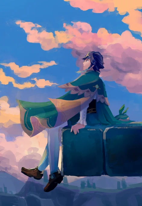 Gaze to the sky worth fighting for 

#GenshinImpact #原神 #venti 