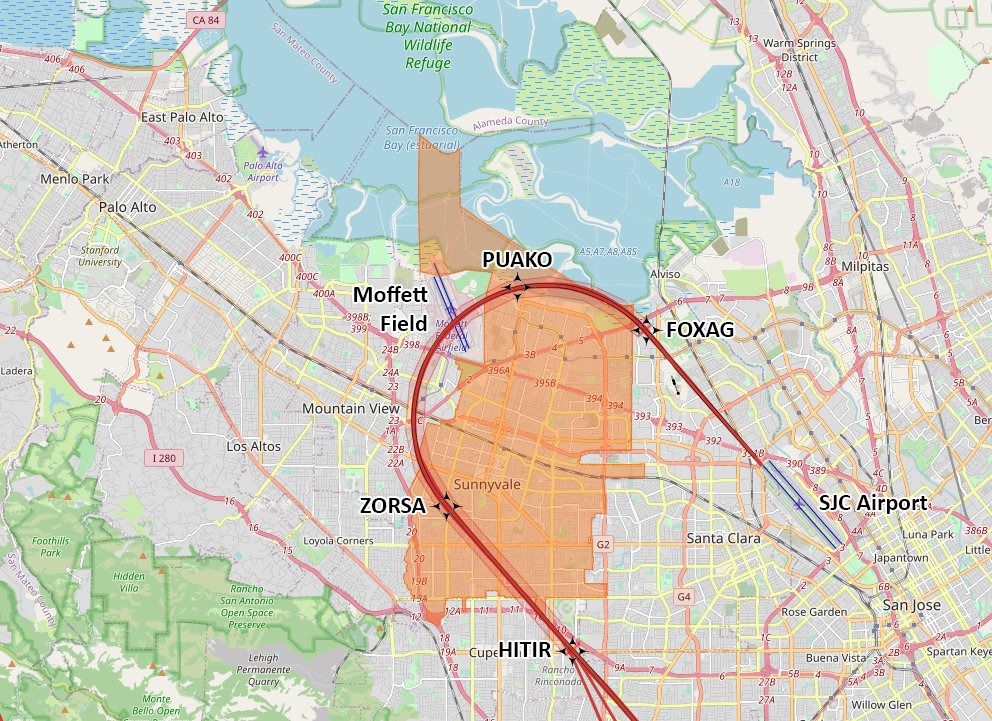 Casper_Aero's tweet photo. Very excited to see @CityofSunnyvale new Noise Lab community portal in action. Check out the wealth of information related to aircraft noise impacts for both the city and residents, learn about the NOMS system and check the educational 101 content! https://t.co/avI6b7RYq3 https://t.co/T1jOr7veWp
