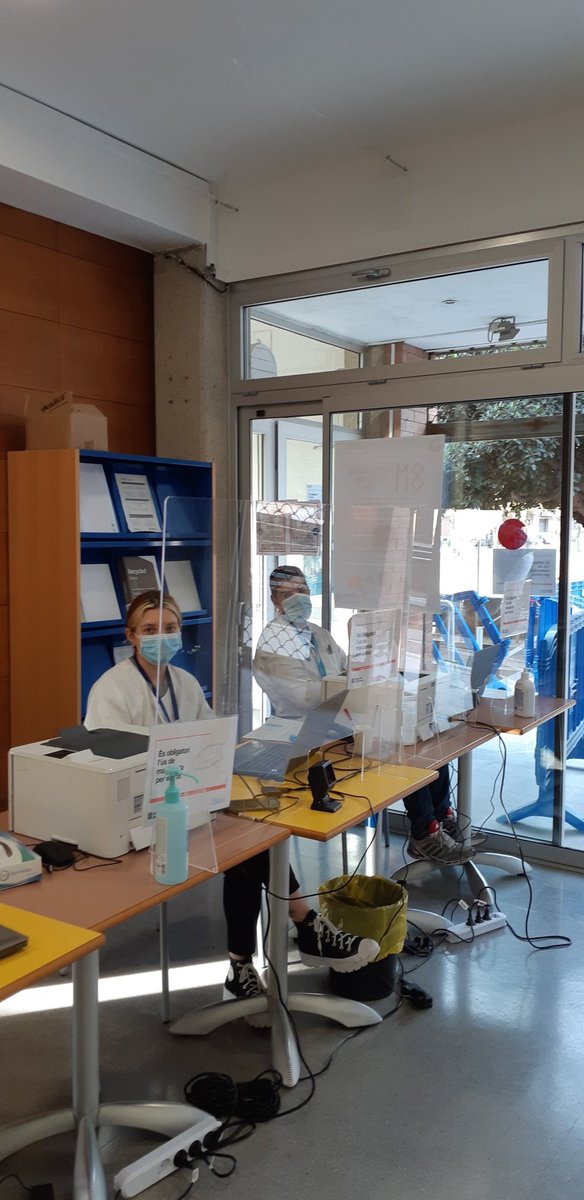 Annabell Torres (@annabelltorres) on Twitter photo Vacunacion pfizer mayores de 80. #EAPpujolicapsada #EAPdissetsetembre Centre civic jardinsdelapau. Enfermeras y GIS de EAP, personalpunto pcr,agentes cívicos,todos juntos un gran trabajo!!!! <a href="/cio_1974/">Rocio Moreno🎗</a> <a href="/drivillafrias/">Daniel Rivilla</a> <a href="/NriaTuset1/">Núria Tuset</a> <a href="/merche_escudero/">Merche</a> <a href="/Coral_Barcelona/">CoralFernándezSolana</a> <a href="/ajelprat/">Ajuntament del Prat</a> Vacunacion pfizer mayores de 80. #EAPpujolicapsada #EAPdissetsetembre Centre civic jardinsdelapau. Enfermeras y GIS de EAP, personalpunto pcr,agentes cívicos,todos juntos un gran trabajo!!!! <a href="/cio_1974/">Rocio Moreno🎗</a> <a href="/drivillafrias/">Daniel Rivilla</a> <a href="/NriaTuset1/">Núria Tuset</a> <a href="/merche_escudero/">Merche</a> <a href="/Coral_Barcelona/">CoralFernándezSolana</a> <a href="/ajelprat/">Ajuntament del Prat</a>