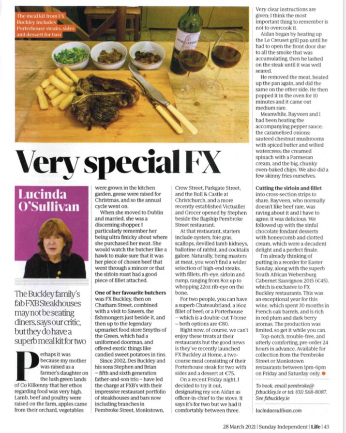 F.X.BUCKLEY. tweet media