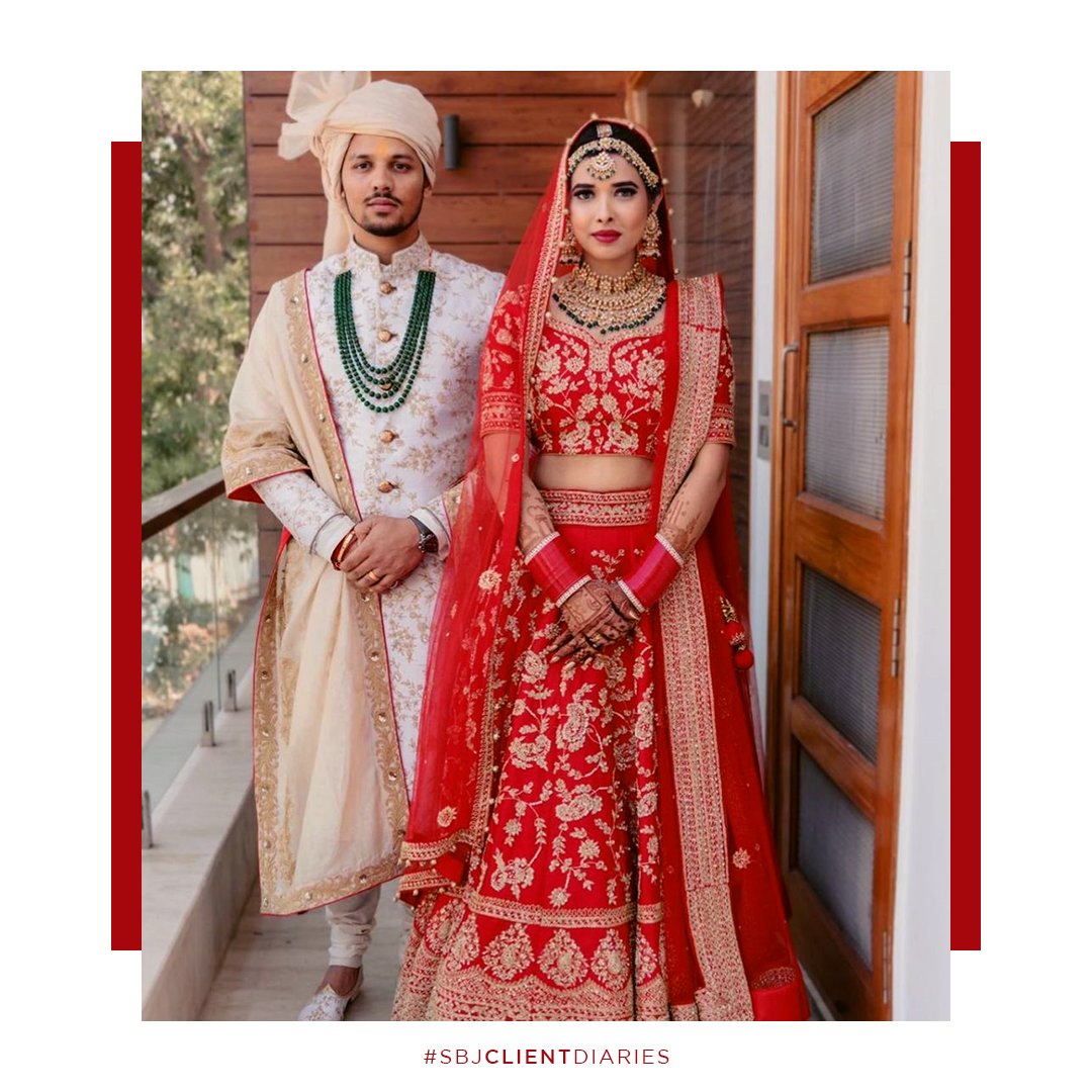 houseofsbj's tweet photo. Made with the elegance of comfort &amp; style, stitched finely to meet up the satisfaction of our customers for their special day.

Virtual appointments can also be booked on 9811126999

Bride’s Outfit - @dikhjain451

#clientdiaries #loveforembroidary #customers #picoftheday https://t.co/dZtMIgW8wz