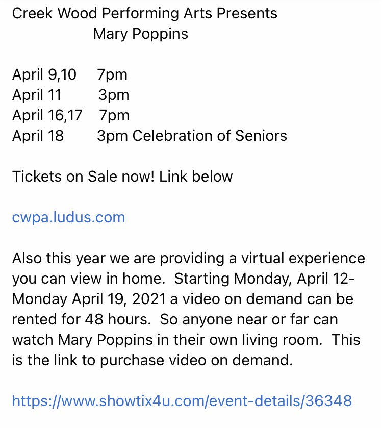 come see the show!!!!