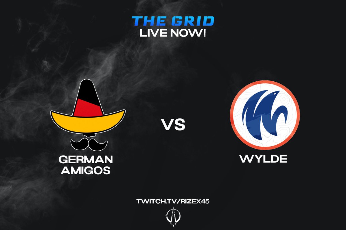 rocketcoregg's tweet image. Our broadcast of @GermanAmigos's third day in #TheGrid  is now live and can be viewed on @Rizex45's twitch channel!

🎙️@TofuElliot &amp;amp; @AstralRL

🎥@TheSunderlad

watch live at twitch.tv/rizex45