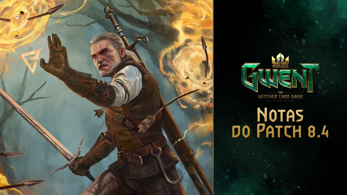 Gwent_BR's tweet photo. As notas do Patch 8.4 estão disponíveis! Confira as novas árvores do Livro de Recompensas, efeitos visuais, algumas mudanças de balanceamento e muito mais: https://t.co/u6JoKDYfSH https://t.co/AXYk5rqNIy