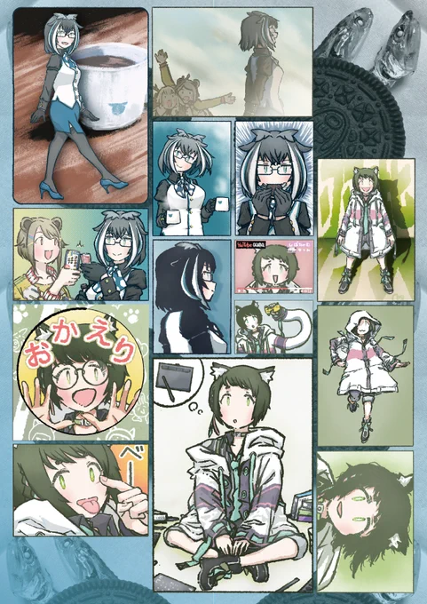 来月こそは圧倒的成長したい...! #今月描いた絵を晒そう 