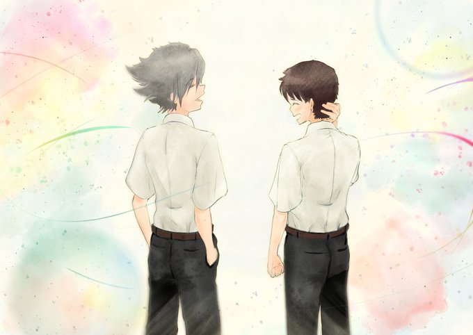 #今月描いた絵を晒そう

毛色が違う3枚. 