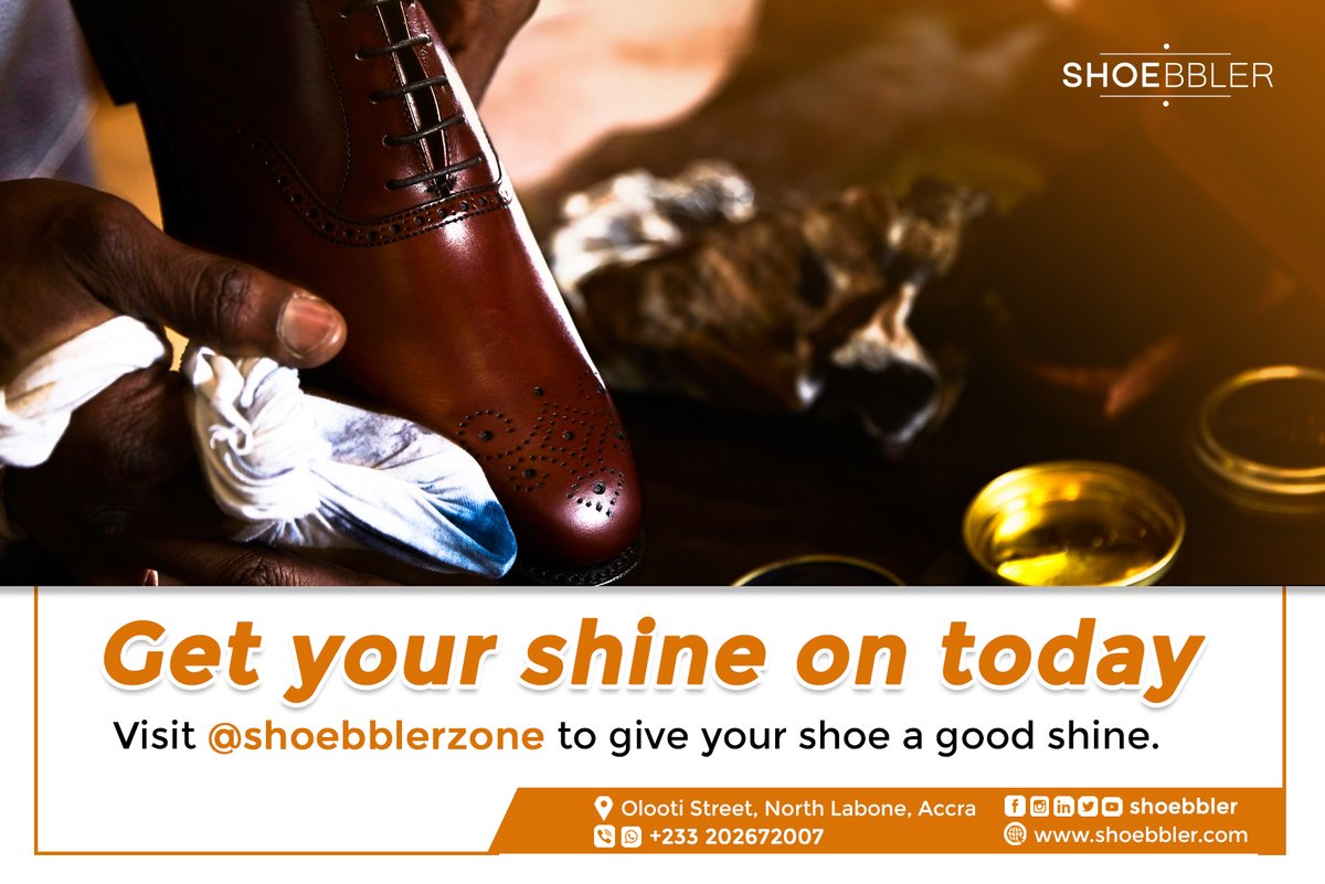 shoe_bbler's tweet photo. An excellently shined shoe is the best way to get your day started. Visit @shoebblerzone to give your shoe a good shine. We are also available for delivery or drop off of your shoes. Get your shine on today. 

#shoebblerzone #shoebbler21 #shoecarezone https://t.co/HAly9bqQBC