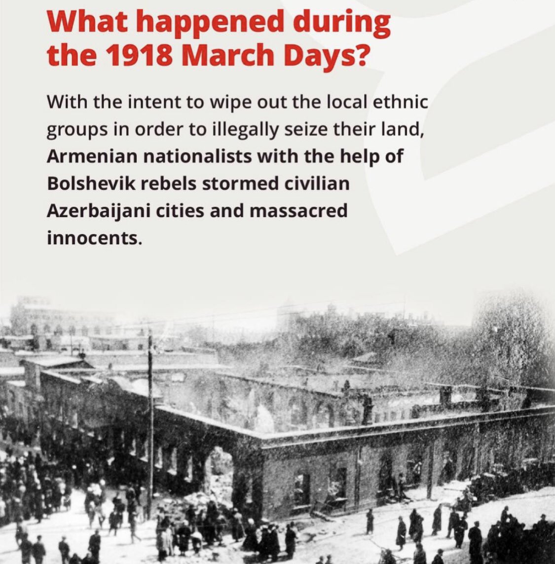 RealKarabakh's tweet photo. #StopArmenianAggression #Tragedy #31March https://t.co/TDI8uy3ou6