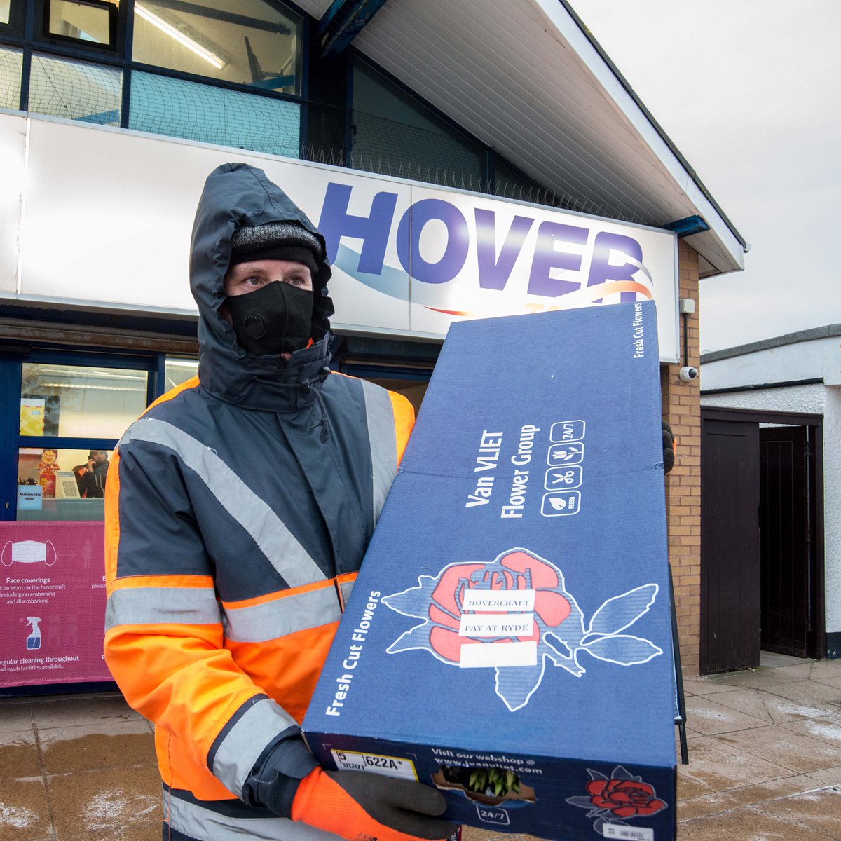 Freight customers at <a href="/Hovertravel/">Hovertravel</a> rely on their fast hovercraft journey across the Solent to get their products to their customers quicker than any other ferry operator.

On a daily basis they carry Royal Mail, pharmaceuticals for Isle of Wight chemists and other urgent goods!📦
