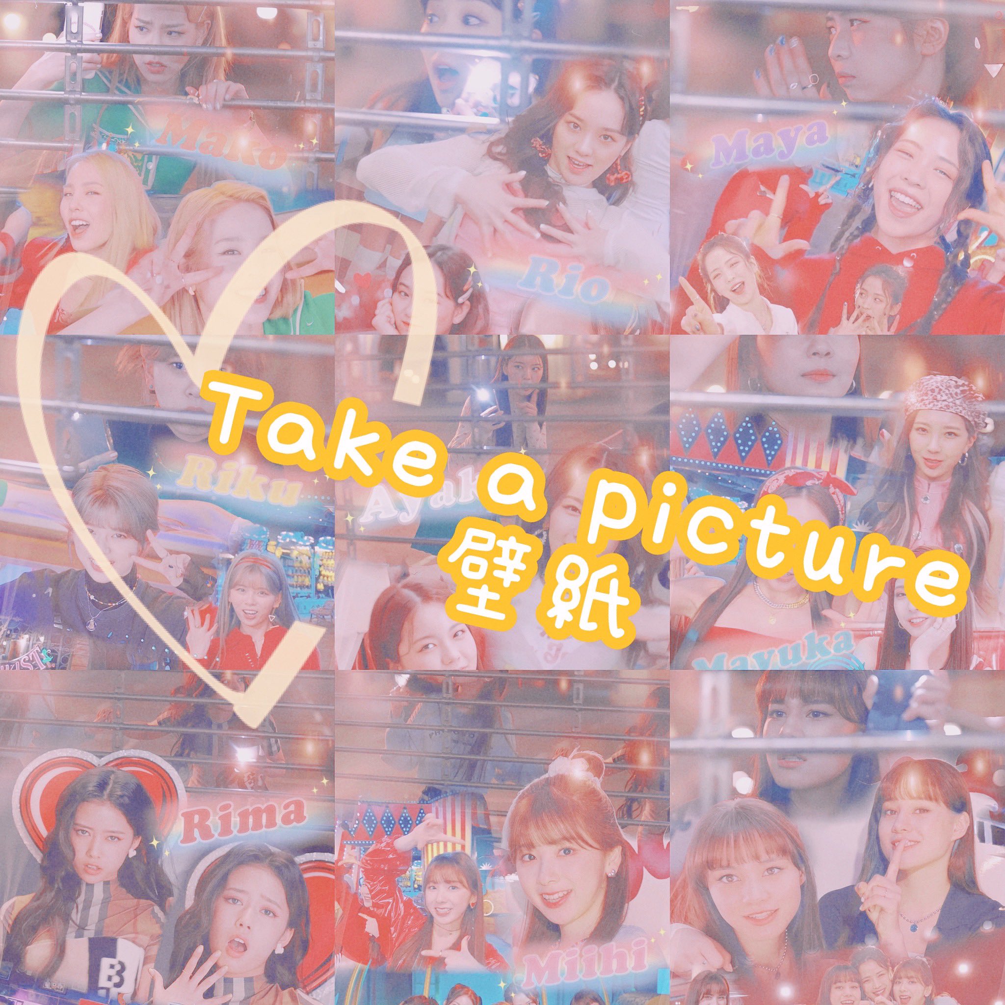 てんもーぱん Take A Picture 壁紙 リク アヤカ マユカ 保存はご自由にどうぞ いいねかrt頂けたら嬉しいです Niziu Niziuwallpaper Niziu壁紙 Niziu加工 Niziu配布 Takeapicture Riku Ayaka Mayuka T Co V4tyffeiri Twitter