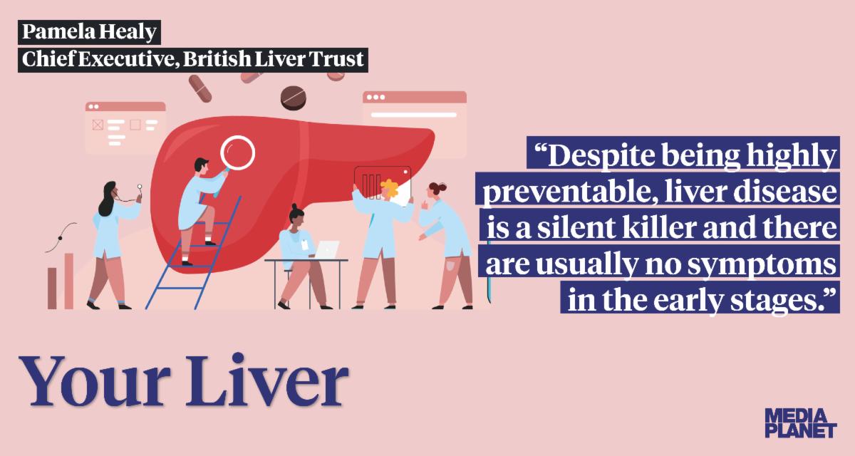 LiverUK_charity's tweet photo. We’re proud to be part of the Your Liver @mediaplanet campaign in today’s Guardian. Learn more about the importance of looking after your liver from our CEO Pamela Healy, online (https://t.co/f4VmXnHMfE) and (https://t.co/wZZoTnwzBI). https://t.co/JGT9EUESei