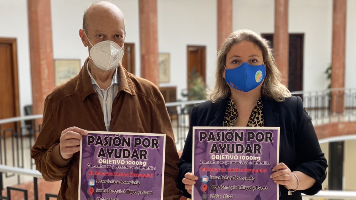 ⛪ Animo a los vecinos a mostrar su solidaridad en la campaña 'Pasión por ayudar. Objetivo 1.000 kg', entregando alimentos no perecederos, infantiles o donativos para adquirir alimentos frescos en la Parroquia de los Pasionistas. 🙏🏻

Más información 👉🏻 bit.ly/PasiónAyudar 👈🏻