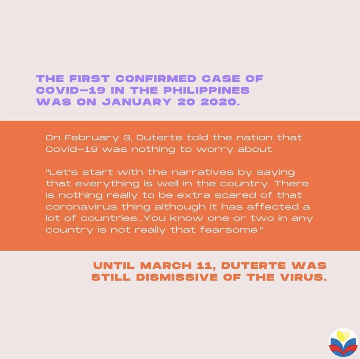 davidlicauco's tweet photo. If you aren’t mad about how the government is handling things, then something is wrong with you. #Filipinosdeservebetter 

Credits to @pagasaph https://t.co/V3QMdsS8G2