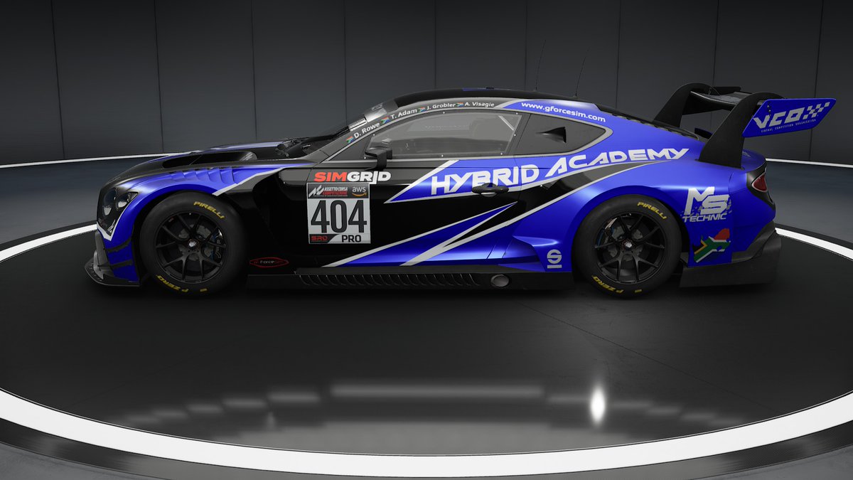 HybridAcademyZA's tweet image. We are extremely proud to announce our team for the upcoming @sim_grid x @vcoesports ACC World Cup. The only fully South African team to qualify for the event! Also a big thank you to our sponsors for making this possible.