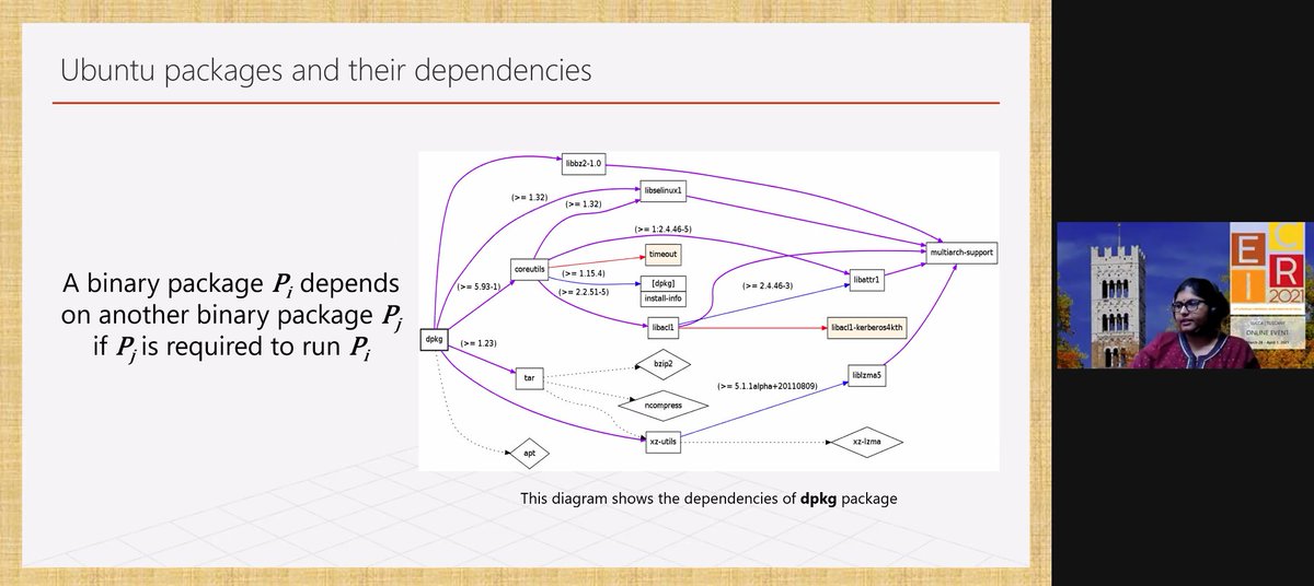 2021Ecir's tweet image. @2021ecir Joint Autoregressive and #GraphModels for Software and Developer Social Networks 
Speaker Rima Hazra
Now on Session 7C: Domain-Specific #IR
Chair Udo Kruschwitz
#ecir2021