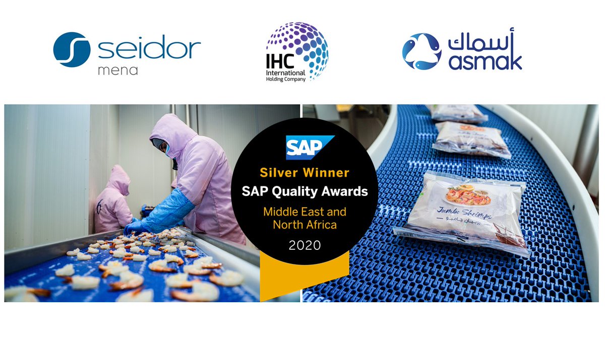 SeidorMENA's tweet photo. #SuccessStory
ASMAK, SEIDOR MENA and SAP phenomenal success story.
Stay tuned to learn more about the SAP Quality winning project through an interview with Mamoon Othman, Chief Executive Officer of IHC Food.
#ASMAKME #SEIDORMENA #SAP Alliance Foods Company LLC (Asmak) https://t.co/r3ClJyGypa
