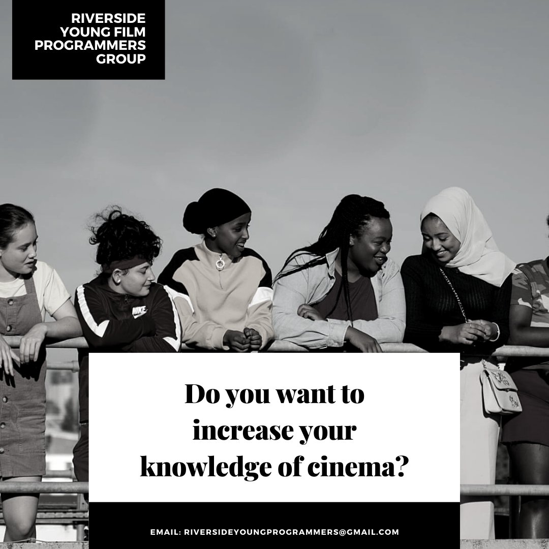 _theriverside's tweet photo. Today is your last chance to apply for our Riverside Young Film Programmers Group for 16-30 year olds! Email us on riversideyoungprogrammers@gmail.com for a form #youngfilmprogrammers #filmprogrammers #riversidewoodbridge @ICOtweets @BFI @FilmHubSE https://t.co/GTuRcEslpl