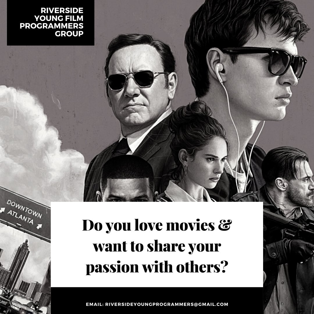 _theriverside's tweet photo. Today is your last chance to apply for our Riverside Young Film Programmers Group for 16-30 year olds! Email us on riversideyoungprogrammers@gmail.com for a form #youngfilmprogrammers #filmprogrammers #riversidewoodbridge @ICOtweets @BFI @FilmHubSE https://t.co/GTuRcEslpl