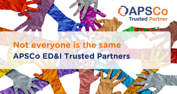 SamAPSCo's tweet photo. Not everyone is the same - Our Equality, Diversity &amp; Inclusion Trusted Partners:

✅ Evenbreak
✅ Get-Optimal
✅ WeDo HR

We've introduced new annual due diligence to ensure that an #APSCoTrustedPartner really is the gold standard.

Find a Trusted P... https://t.co/zBPwanjSkd https://t.co/5cOXavbkCX
