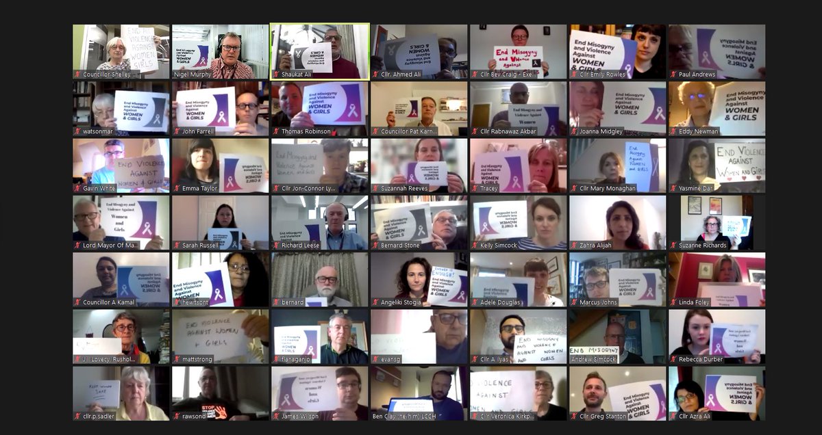 McrLabour's tweet image. Today we are calling to End Misogyny and Violence against Women and Girls in our city. The motion is signed by all women Councillors and backed by ALL Labour Councillors. We have a proud history fighting for equality, and this motion sets out how we will continue this fight.