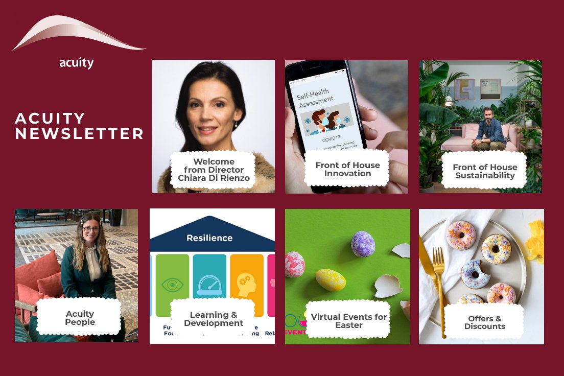 Acuity Services (@acuityservices) on Twitter photo We are delighted to deliver the new issue of the Acuity #newsletter to our clients. Issue 6 looks at the exciting changes happening within the Acuity business and the importance of #mentalhealth & #wellbeing in the workplace.
Email concierge@acuity-services.co.uk for a copy. We are delighted to deliver the new issue of the Acuity #newsletter to our clients. Issue 6 looks at the exciting changes happening within the Acuity business and the importance of #mentalhealth & #wellbeing in the workplace.
Email concierge@acuity-services.co.uk for a copy.