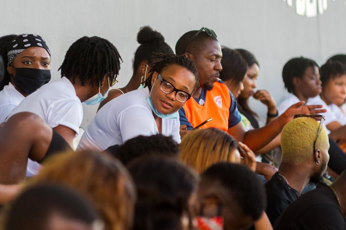 SociaLigaFL's tweet photo. Faces at the #FireFive https://t.co/mXm4r0GnNS