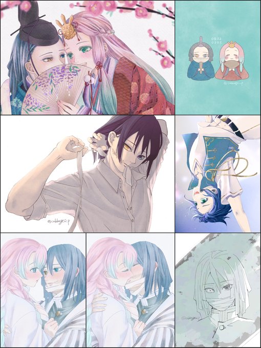 #今月描いた絵を晒そう 

?3月?
めちゃくちゃ沢山描いた月でした?自分でビックリしている。いろんなお祭りがあって華やかな月だったなぁ?
推しばかり〜?来月も好きを表現できるように楽しみながら頑張りたい??☺️ 