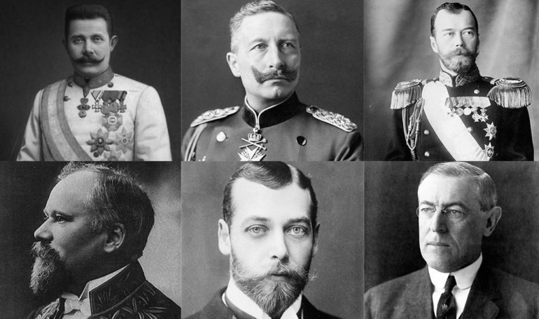 THEFIRSTWAR1914's tweet photo. PRINCIPALES PROTAGONISTAS DE LA PRIMERA GUERRA MUNDIAL https://t.co/w4u59qocDS