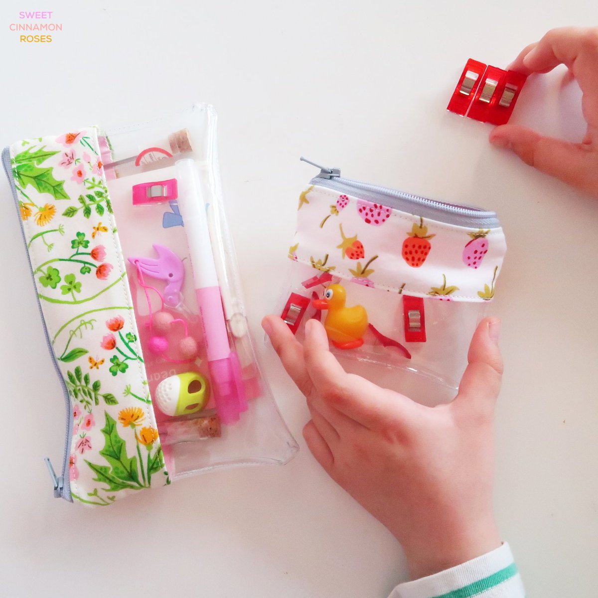 JanomeUK's tweet photo. It’s week 5 on the #PatternParade with Sweet Cinnamon Roses over on Instagram! This week’s make is the See It All Pouch, a super simple make ideal for keeping yourself organised 🔗 https://t.co/EdcAap8fDh https://t.co/0YnDZnZUKi