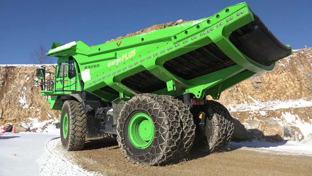 im_mining's tweet image. #LithiumSystem AG (former #LithiumStorage GmbH) has acquired 100% of @EminingSales from partner #KuhnSchweiz. #eMining developed the 65 t payload #batteryelectric #eDumper with battery tech from Lithium Storage which is operating at a #CimentsVigier quarry bit.ly/3m6eLkx