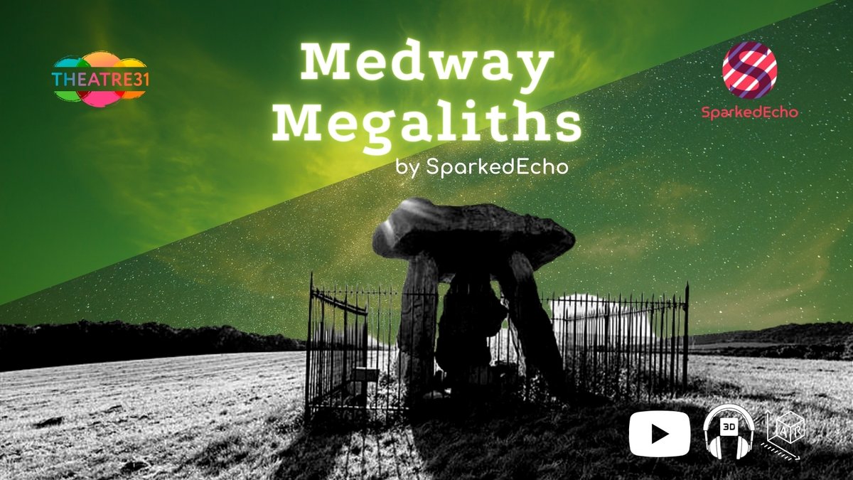 Theatre31_'s tweet photo. We are pleased to announce Medway Megaliths - produced by friends &amp; creative partners @SparkedEcho✨ Are you aged 14-18 living in #Medway or #Sheppey? Be part of the creation of this 5-part sci-fi drama utilising AR filters &amp; 3D audio, sign up now: https://t.co/L6ypMLTN0U https://t.co/D1zRd8z5wa
