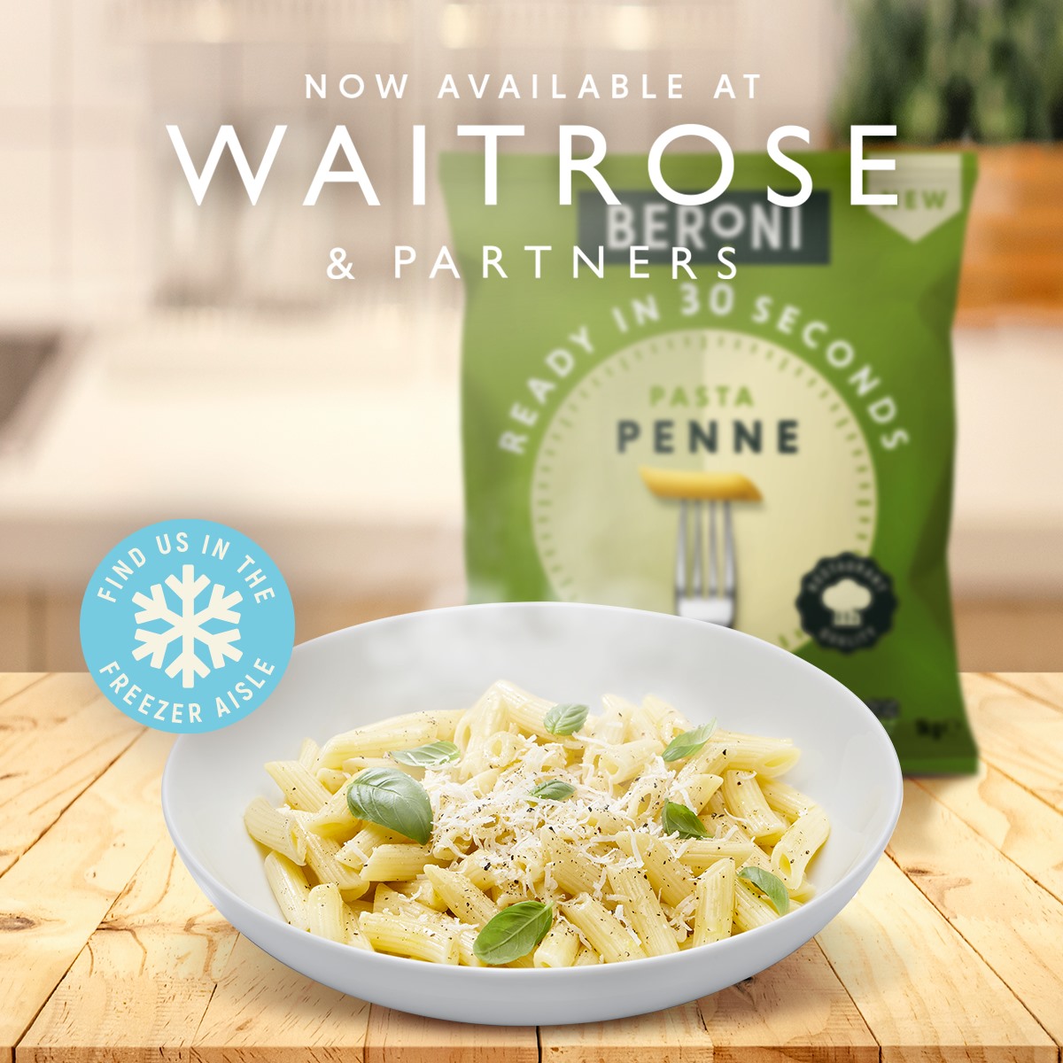 Find us in the freezer aisle at select <a href="/waitrose/">Waitrose & Partners</a> stores and at Waitrose online! Delicious, restaurant quality pasta, ready in just 30 seconds. Shop now: waitrose.com/ecom/shop/sear…