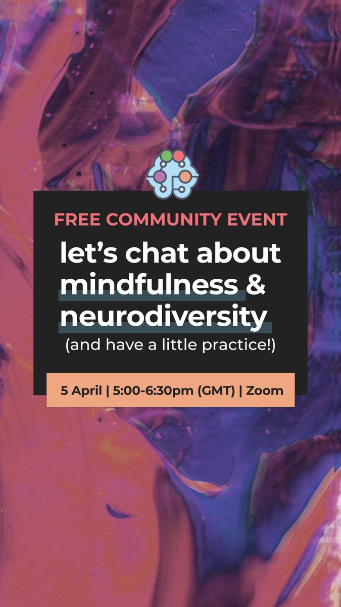 Neurosapp's tweet photo. How about a free mindfulness practice to kick start the week? 

Join us and learn to enjoy the benefits of mindfulness! Link in bio 🧘🏽‍♀️😌

#askAutistics #askadhd #AutismAcceptanceWeek #neurodiversesquad https://t.co/8vbXYZbGIC