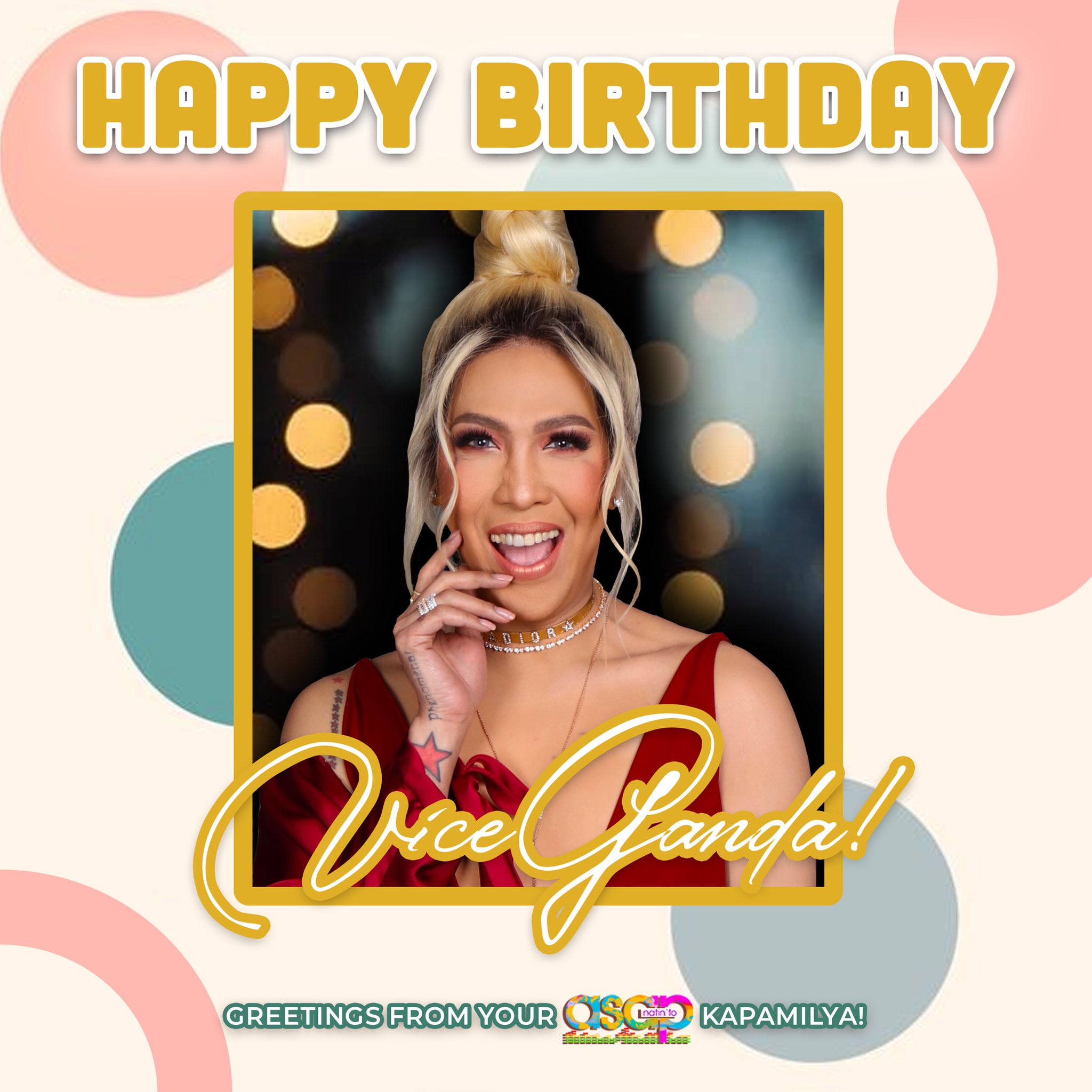 Happy Birthday to the Unkabogable Phenomenal Superstar Vice Ganda! We love you!!!   