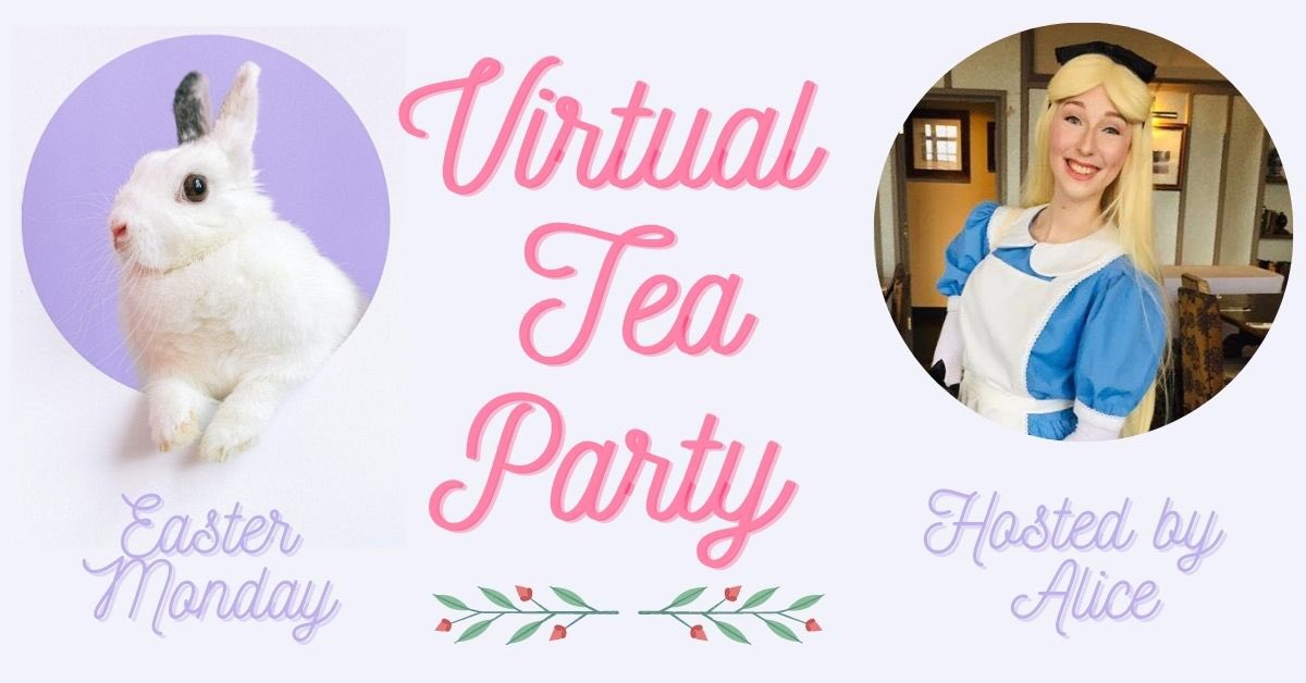 Join Alice on Zoom this Easter Monday for just £5, for a Virtual Tea Party! Message us for more details or to book 🫖 #iow #isleofwight #zoomparty