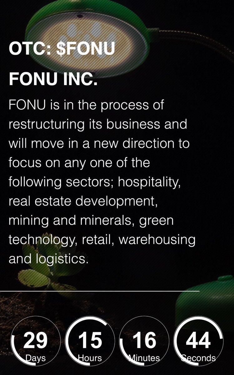 ASKMUNCHER1's tweet photo. $FONU new Twitter and website 💯 PENNYLAND COMETH IMO

$MFST  $CELZ   $DPLS  $HQGE
$PBYA   $XSPT  $FTXP   $BRTX
$BRGO  $IMTL   $RMSL  $BIEI 
$AFOM  $GCGX $ARST  $ATDS
$DGTW $GTEH  $MSTO $RSSV
$PPJE    $SIML   $TCHC  $GAXY
$UBQU  $VIBI     $PLYZ   $SBFM 
$WDLF  $MCOA $ERBB  $CATVq https://t.co/S4GwzBH6l9