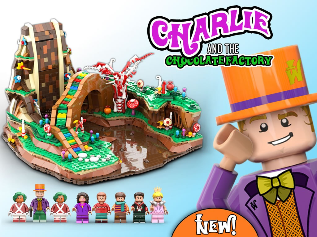 "Come with me, and you'll be in a world of pure imagination" 🎶

This concept idea hopes to turn a scene from Charlie and the Chocolate Factory into an actual LEGO set 😍

bit.ly/3sHycmb

📷 <a href="/LEGOIdeas/">LEGO® IDEAS</a>; FACEBRICKUP

#roalddahl #charlieandthechocolatefactory #LEGO
