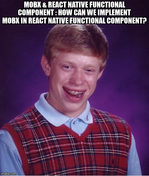 overflow_meme's tweet image. MobX & React Native Functional Component : How can we implement mobX in React Native Functional Component? stackoverflow.com/questions/6666… #reactjs #mobx #reactfunctionalcomponent #statemanagement #reactnative