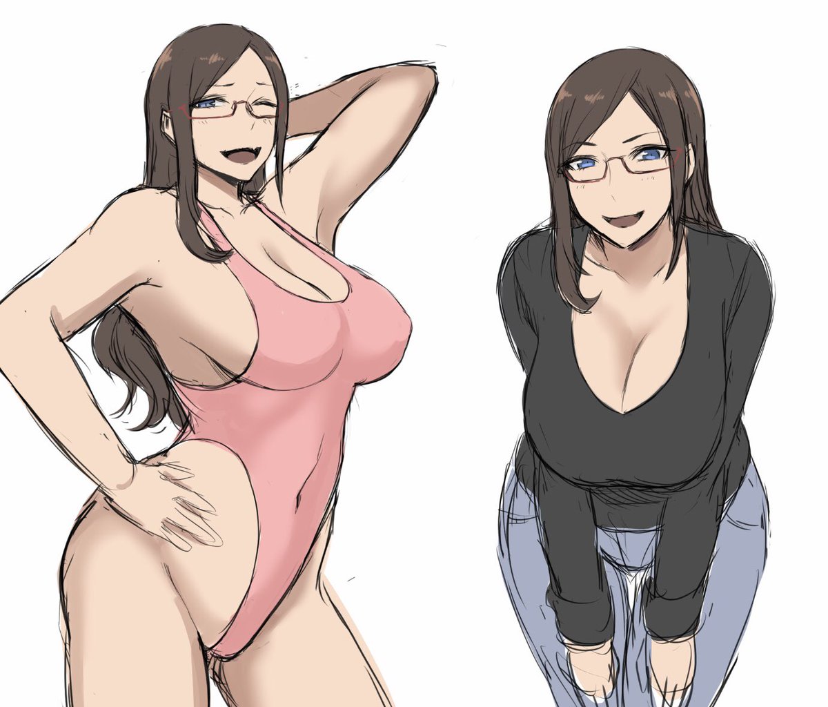 #今月描いた絵を晒そう
来月はもっと頑張ります 