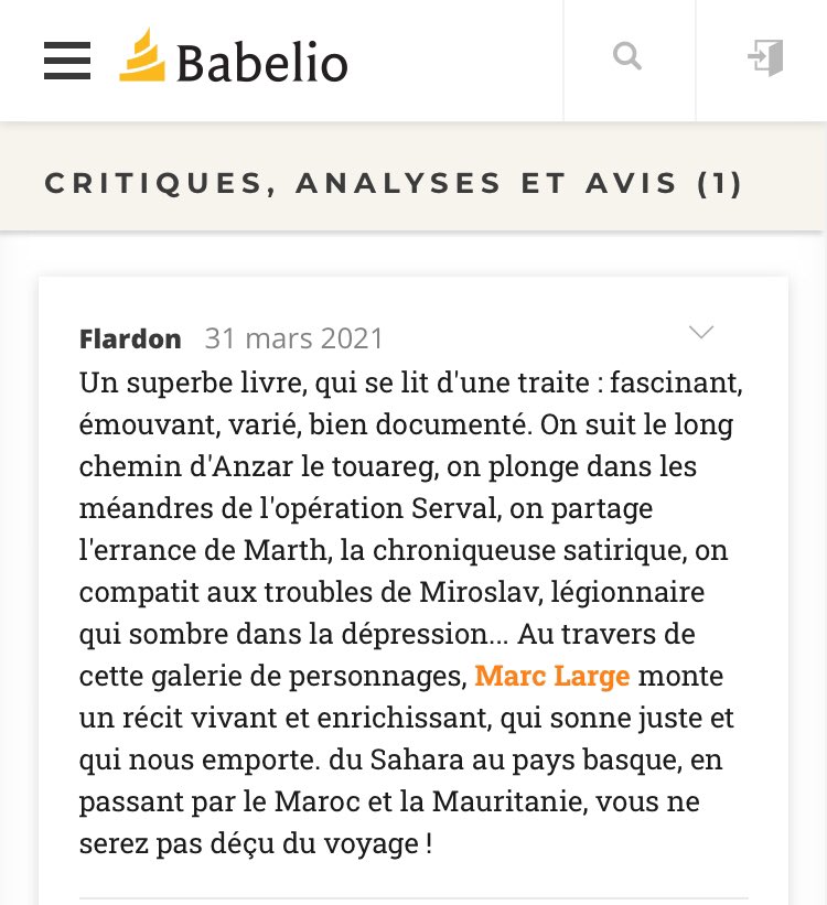 MarcLarge's tweet photo. Roman #Toiquiquetusois #Anzar #Mali #Barkhane https://t.co/2CaErOkTm8