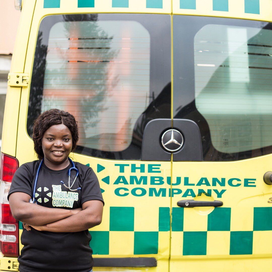 Meet Ify, one of our able paramedics🩺. Asides from being good at what she does, which is saving lives, she enjoys watching wrestling.

#meetourstaff #humansofAmbCO  #swiftresponse24/7 #Ambco #paramedic