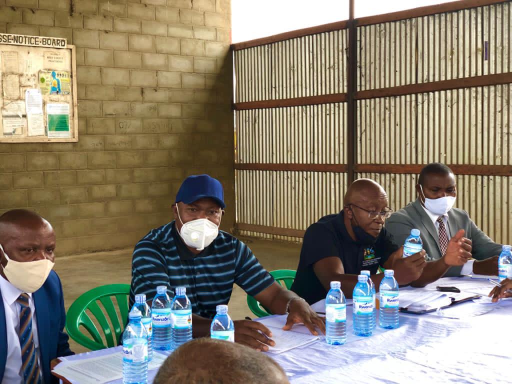 min_waterUg's tweet photo. #MWEworks: Officials from @min_waterUg led by the Commissioner Water for Production Department Engineer Gilbert Kimanzi carried out a final inspection of Mubuku Irrigation Scheme Infrastructure and Facilities in Kasese District. @okidi64 @GovUganda @AfDB_Group @NDFnews @DNasasira https://t.co/zfZnxP34Nr