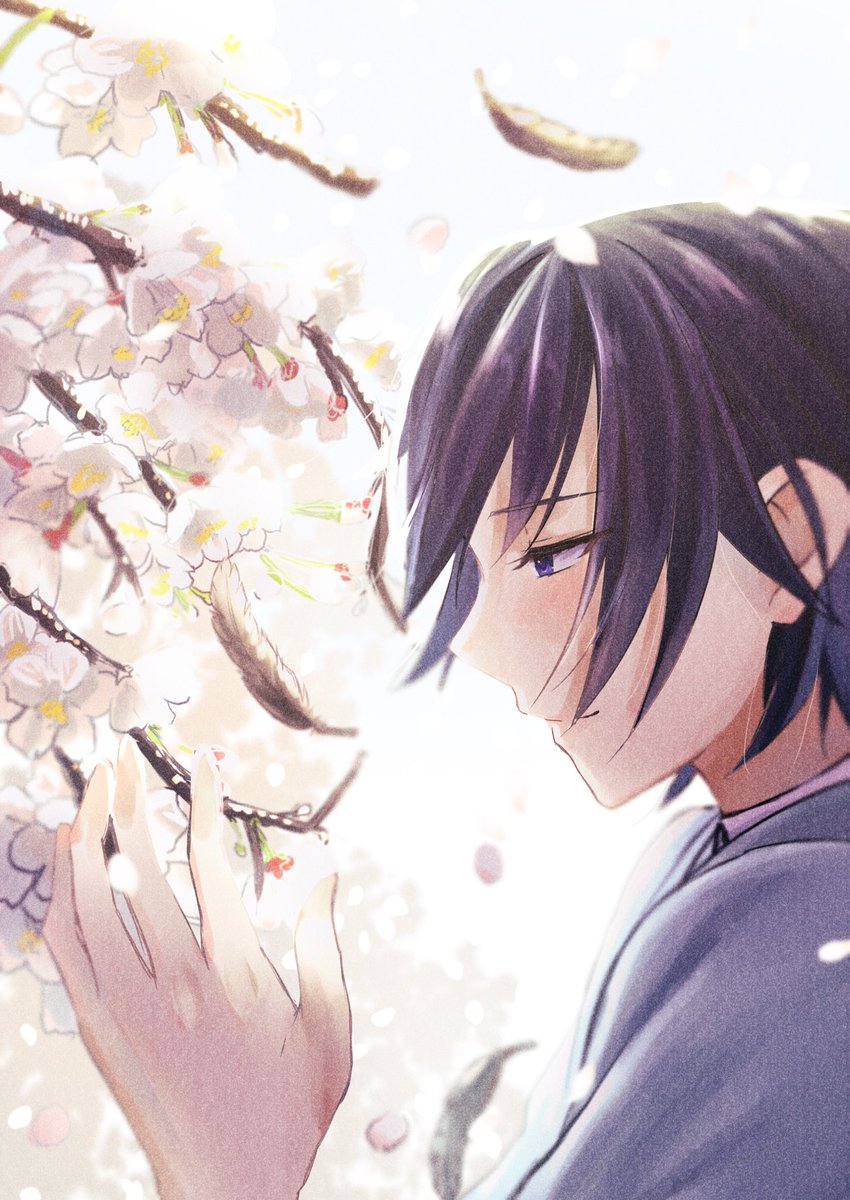 「錆義/貴方によく似た花 」|みゆ🌸のイラスト