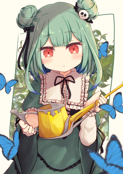 #今月描いた絵を晒そう 
途中からるしあちゃんばっかり描いてた、来月も描く 