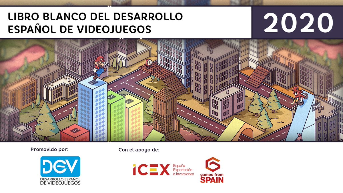 dev_es's tweet image. Te invitamos a la presentación online del #libroblancoDEV 2020
Conoce los datos actualizados de la industria española de desarrollo de videojuegos 📊🎮
🗓miércoles 7 de abril, 11:30h
📍canal YouTube de DEV
Podrás seguir el evento aquí 👉 youtube.com/watch?v=sIWIkv…