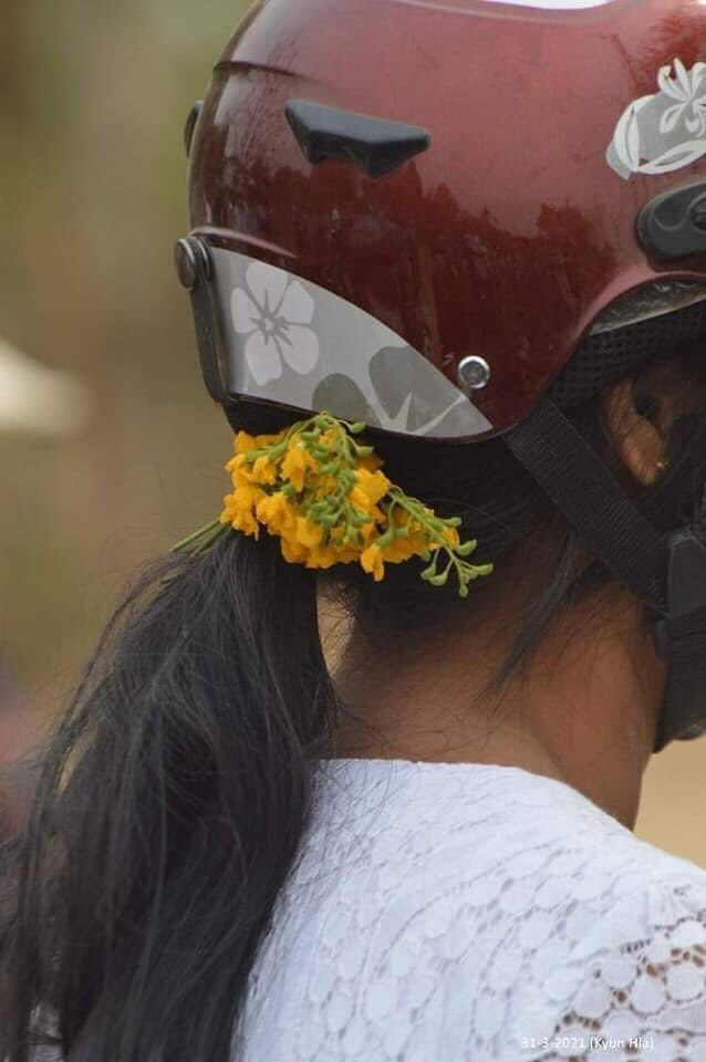 When it’s time, Padauk will always bloom. So will be our federal democracy! #WhatsHappeningInMyanmar #SpringRevolutionMyanmar