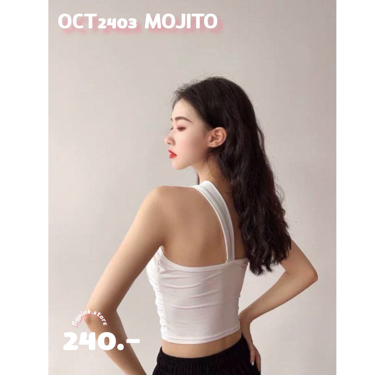 Bypinkstore's tweet photo. 🌈OCT2403 MOJITO***
💰240฿ เนื้อผ้าเรยอน
อก26-38
ยาว10
 #เสื้อผ้าแฟชั่น #แฟชั่นเกาหลี #เสื้อแฟชั่น #เสื้อผ้าแฟชั่นเกาหลี #เสื้อผ้า #แฟชั่นสวยๆ #เสื้อเกาหลี #เสื้อผ้าเกาหลี #เสื้อสายเดี่ยว #เสื้อสายเดี่ยววินเทจ #เสื้อสายเดี่ยวครอป #เสื้อครอป #เสื้อสายฝอ #ผ้าเรย่อน #ผ้าเรยอน https://t.co/7ix2D5TstX