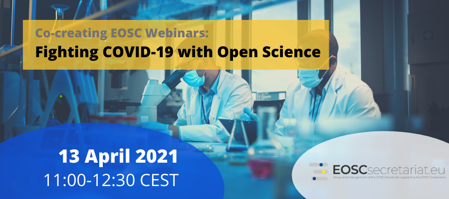 EoscSecretariat's tweet photo. With presentations on:

📌AI4COVID
📌A Dataset of Media Releases for Open Research
📌Automaise EOSC COVID-19 Digital Assistant
📌Up-to-date mapping of COVID-19 treatment and vaccine development

Join us for this #EOSC #COVID19 #cocreation webinar:
➡️https://t.co/JhSRBDYzaa⬅️ https://t.co/7G46ThRfkN
